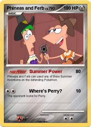 Pokemon Phineas and Ferb