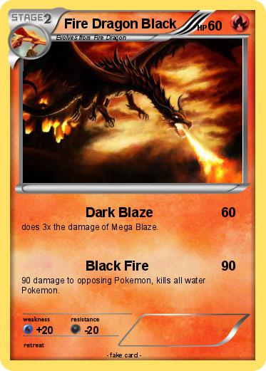 Pokemon Fire Dragon Black