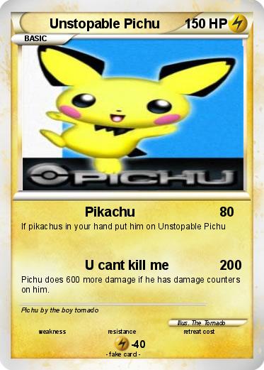 Pokemon Unstopable Pichu