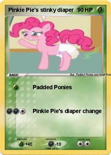 Pokemon Pinkie Pie's stinky diaper