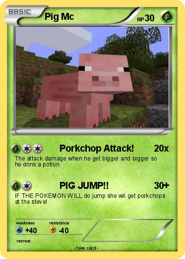 Pokemon Pig Mc