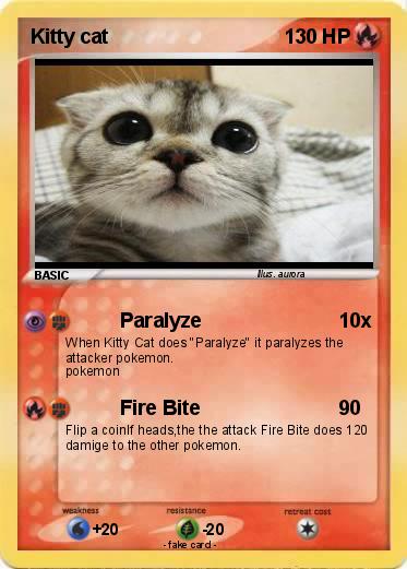 Pokemon Kitty cat