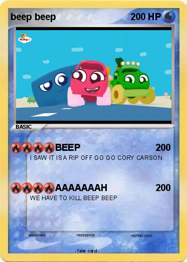 Pokemon beep beep