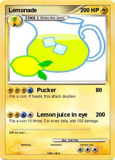 Pokemon Lemonade