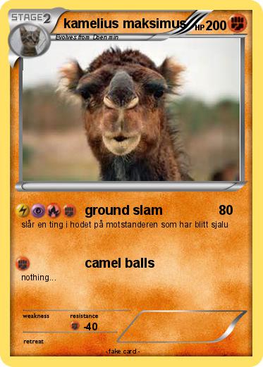 Pokemon kamelius maksimus