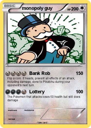 Pokemon monopoly guy