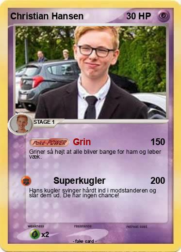 Pokemon Christian Hansen