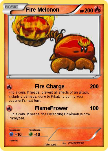 Pokemon Fire Melonon