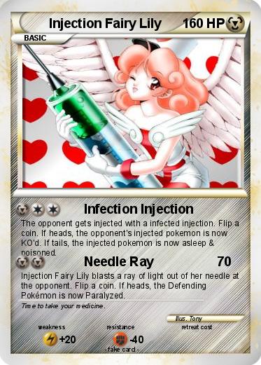 Pokemon Injection Fairy Lily