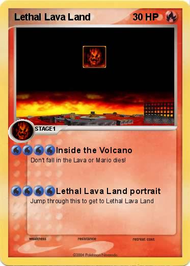 Pokemon Lethal Lava Land