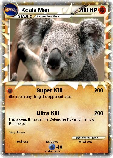 Pokemon Koala Man