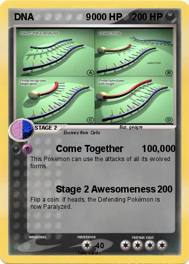 Pokemon DNA                    9000 HP