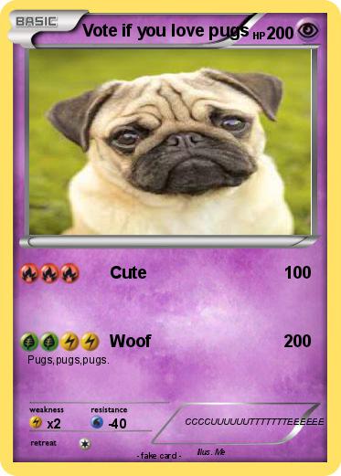 Pokemon Vote if you love pugs
