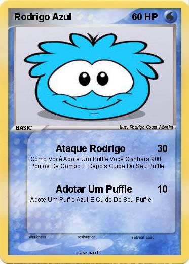 Pokemon Rodrigo Azul
