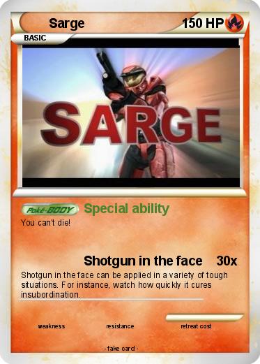 Pokemon Sarge