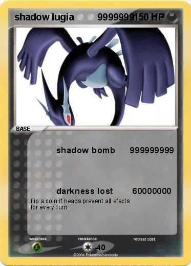 Pokemon shadow lugia         9999999