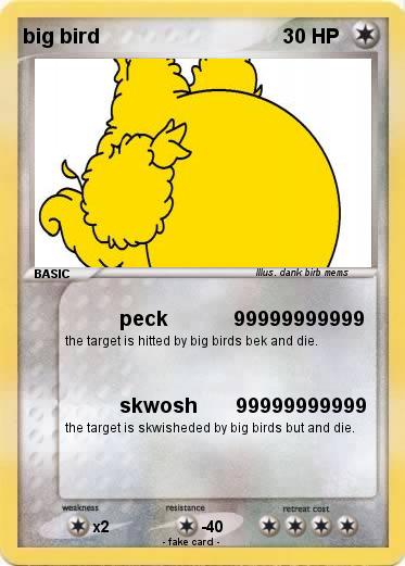 Pokemon big bird