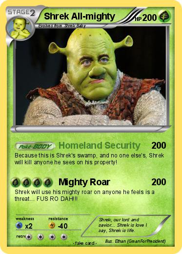 Pokemon Shrek All-mighty