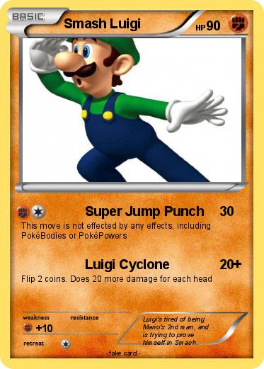 Pokemon Smash Luigi