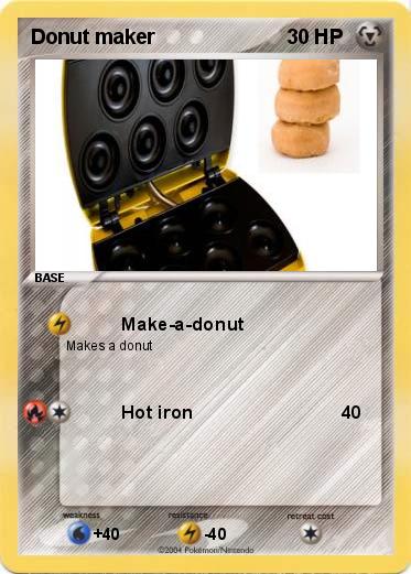 Pokemon Donut maker