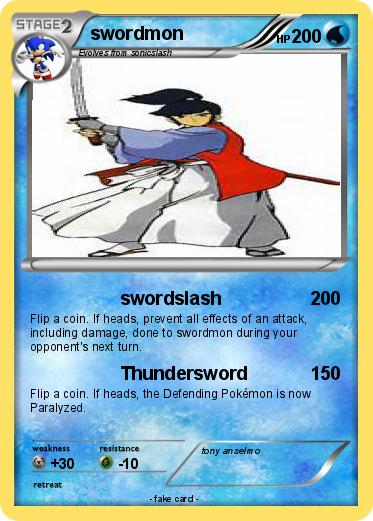 Pokemon swordmon