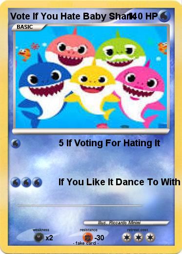 Pokemon Vote If You Hate Baby Shark