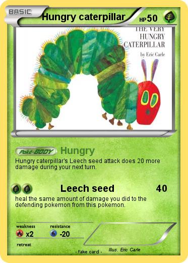 Pokemon Hungry caterpillar