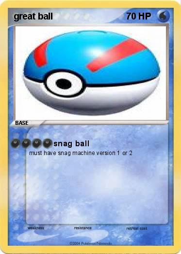 Pokemon great ball 