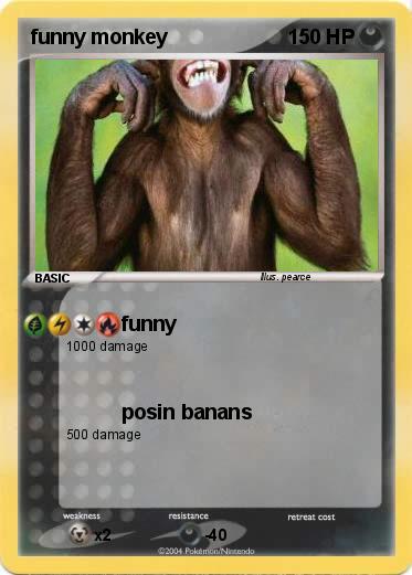 Pokemon funny monkey