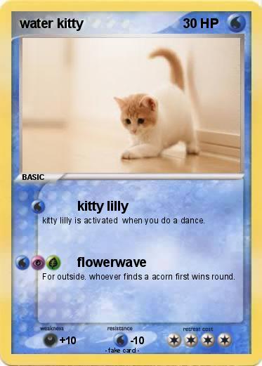Pokemon water kitty