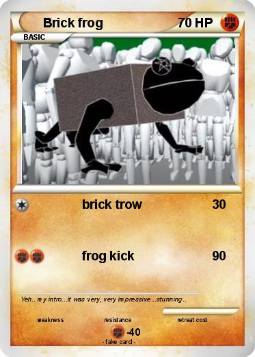 Pokemon Brick frog