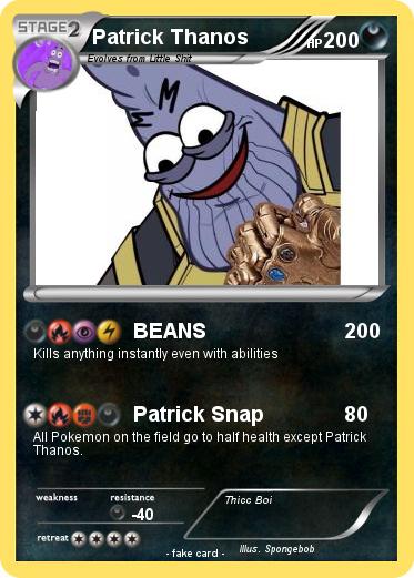 Pokemon Patrick Thanos