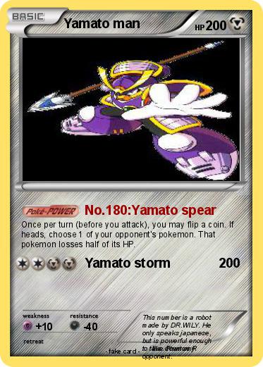 Pokemon Yamato man