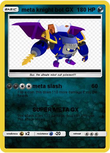 Pokemon meta knight bot GX