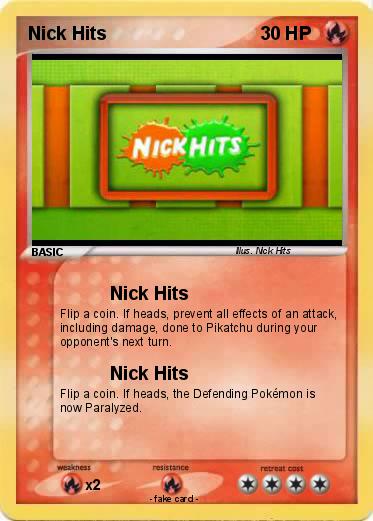 Pokemon Nick Hits