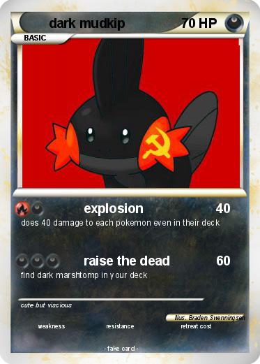 Pokemon dark mudkip