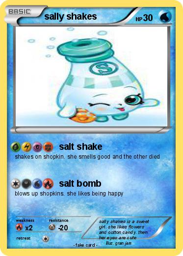 Pokemon sally shakes
