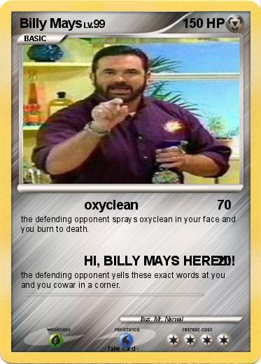 Pokemon Billy Mays