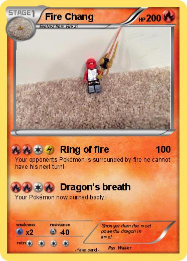 Pokemon Fire Chang