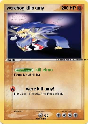 Pokemon werehog kills amy