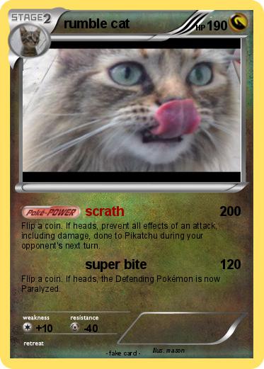 Pokemon rumble cat