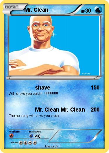 Pokemon Mr. Clean