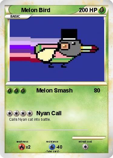 Pokemon Melon Bird