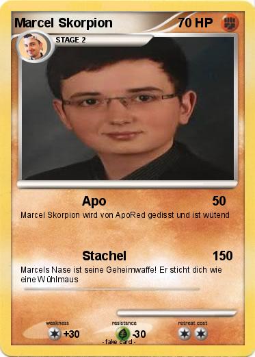 Pokemon Marcel Skorpion