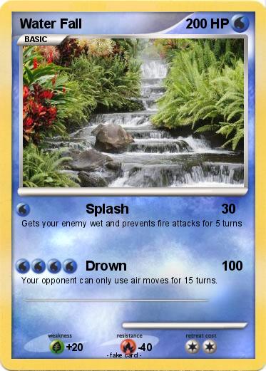 Pokemon Water Fall