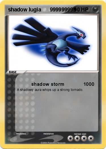 Pokemon shadow lugia      999999999