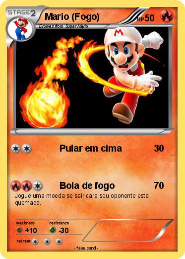 Pokemon Mario (Fogo)