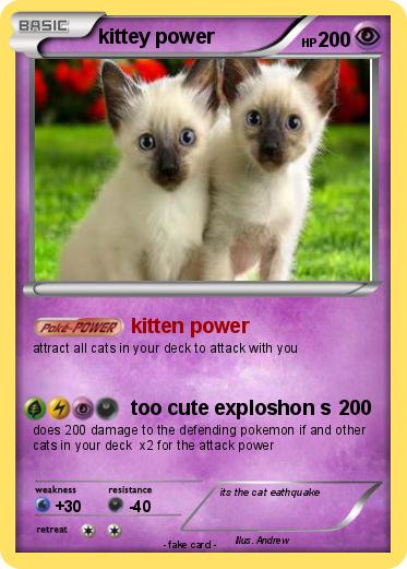 Pokemon kittey power