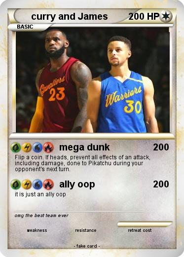 Pokemon curry and James