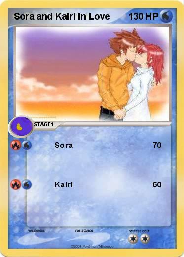 Pokemon Sora and Kairi in Love